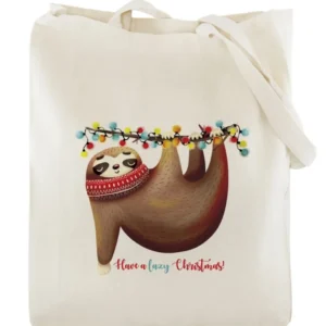 Bavlněná vánoční taška SLOTH
