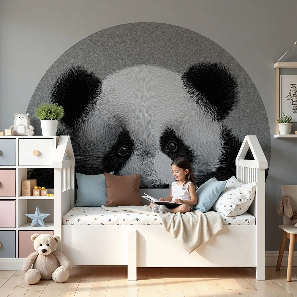 Dětské tapety | Roztomilá panda se zvědavým pohledem