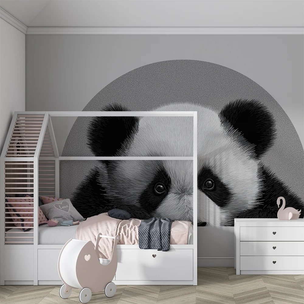 Dětské tapety | Roztomilá panda se zvědavým pohledem