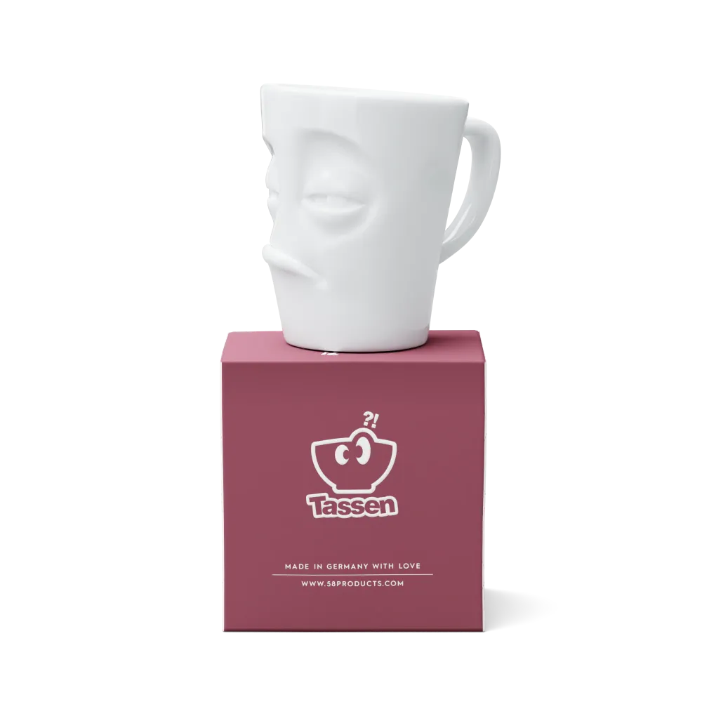 Bílý hrnek SNOOZY