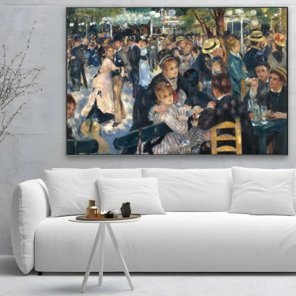 Bal du moulin de la Galette, Pierre-Auguste Renoir OGC