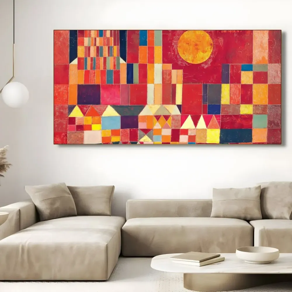 Castello e sole - Paul Klee OGC