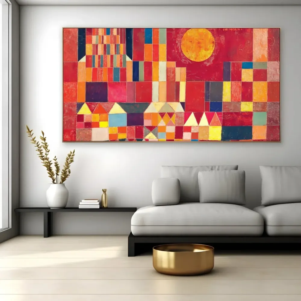 Castello e sole - Paul Klee OGC