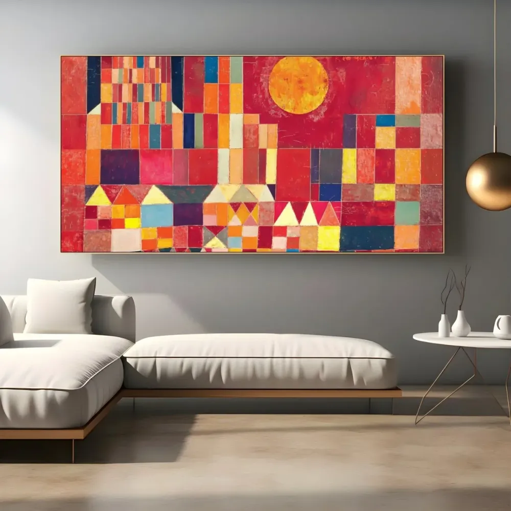 Castello e sole - Paul Klee OGC