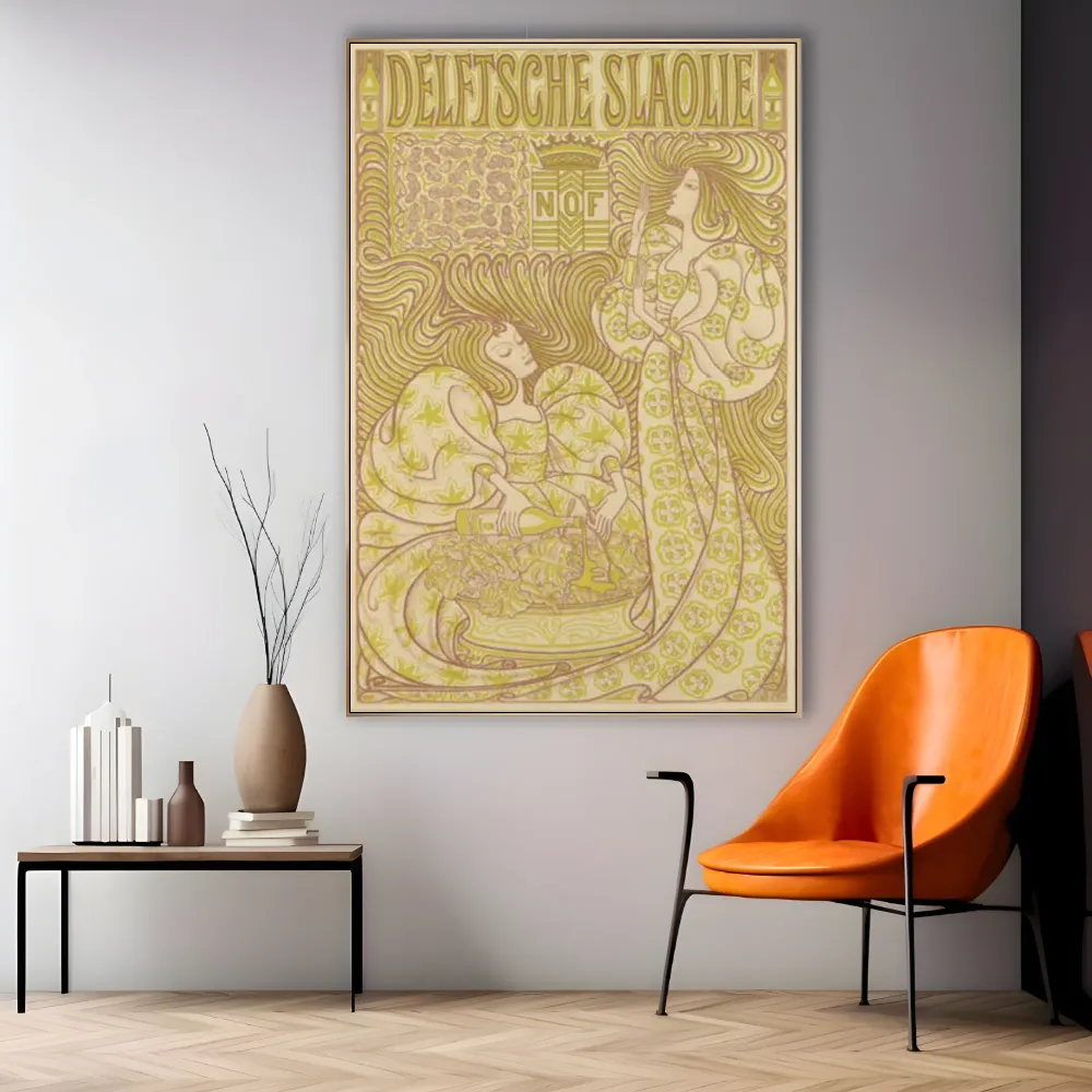 Delftův salátový olej, Jan Toorop OGC