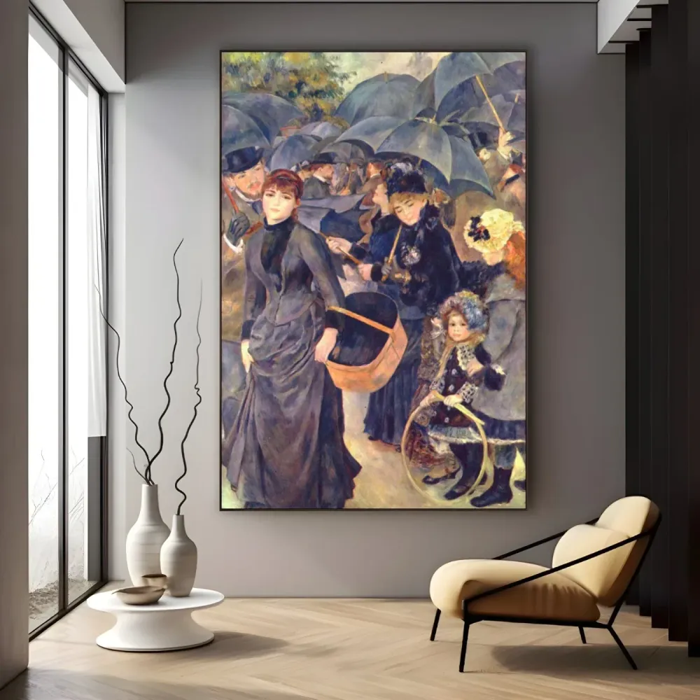 Deštníky, Pierre-Auguste Renoir OGC