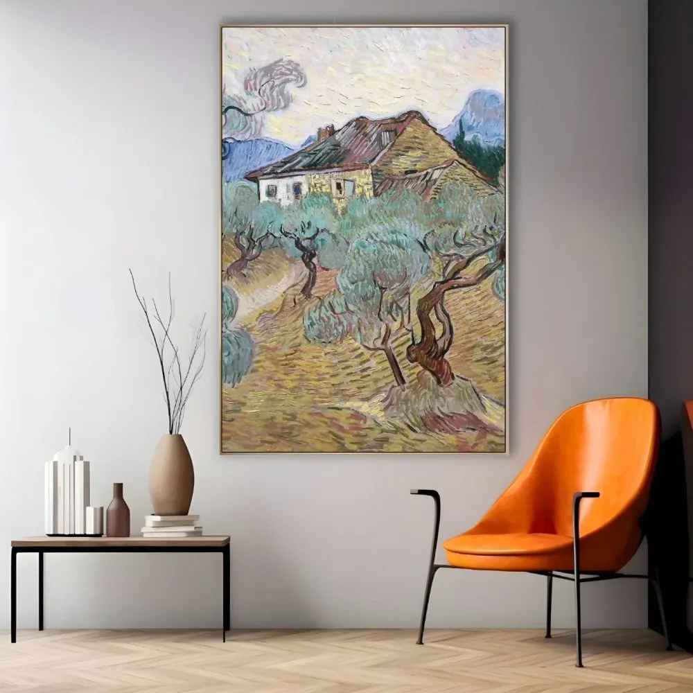 Bílý domek mezi olivovníky, Vincent Van Gogh OGC