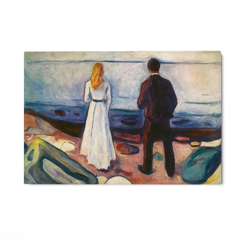 Dva lidské bytosti. Osamělí, Edvard Munch OGC