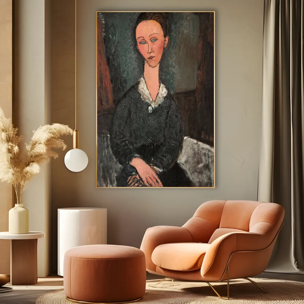 Žena s bílým límečkem, Amedeo Modigliani OGC
