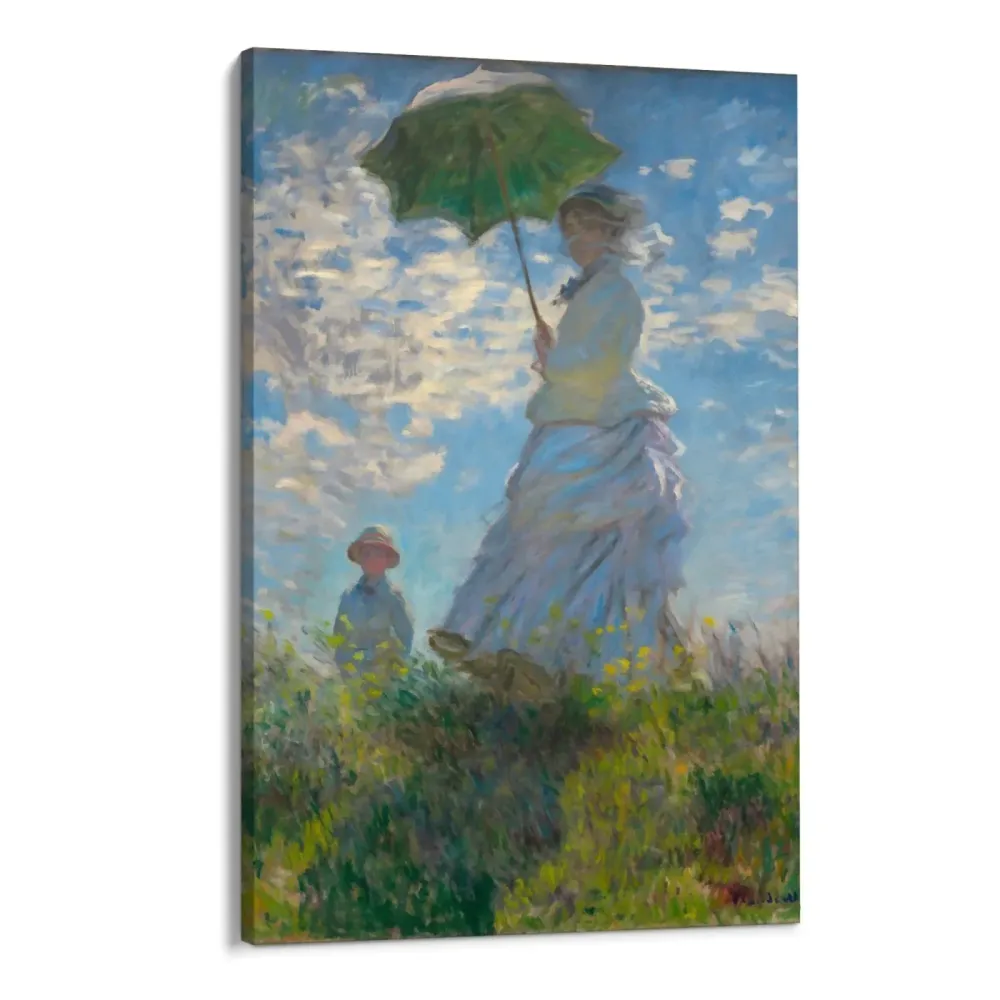 Žena s deštníkem, Claude Monet OGC