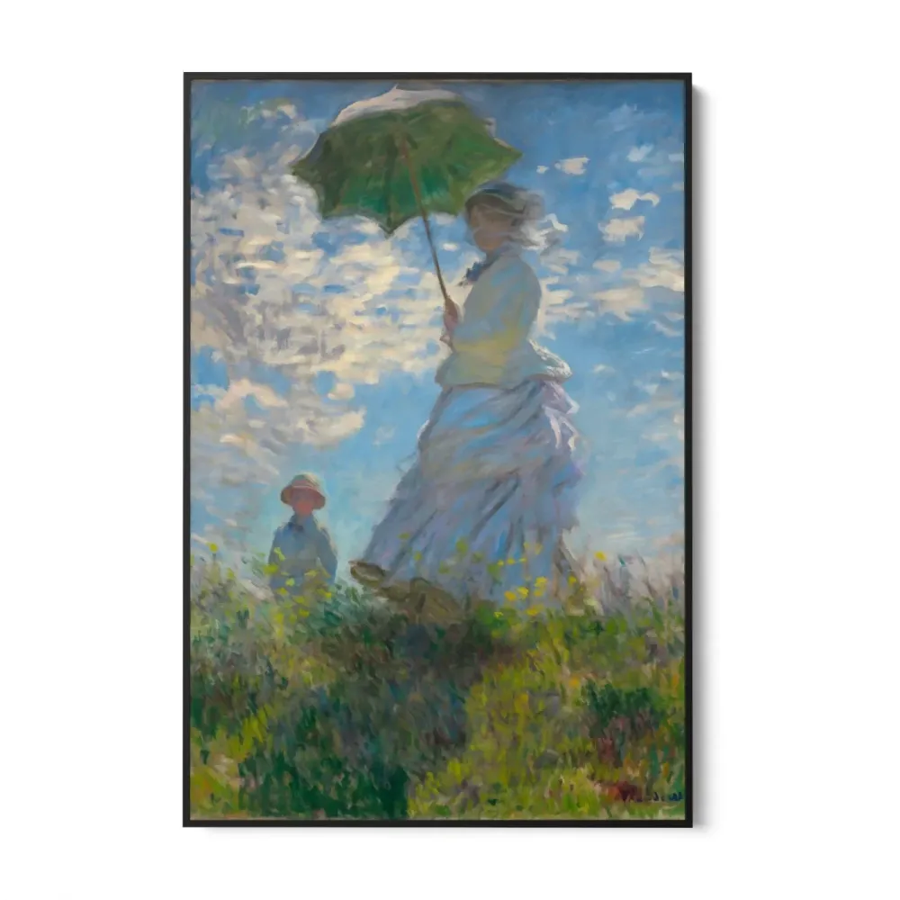 Žena s deštníkem, Claude Monet OGC