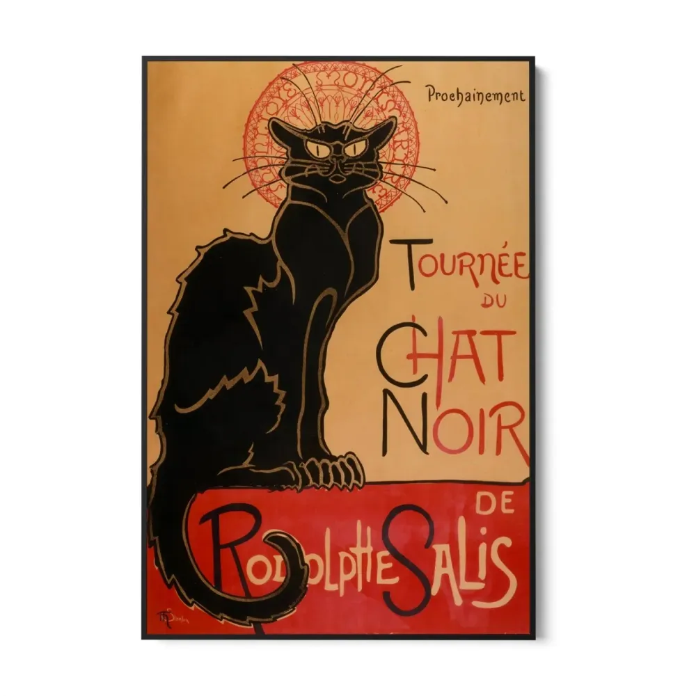Černá kočka, Théophile Alexandre Steinlen OGC