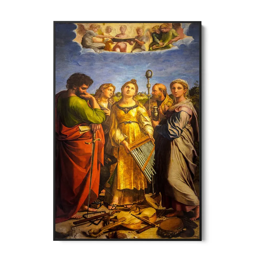 Extáze svaté Cecílie, Raffaello Sanzio OGC