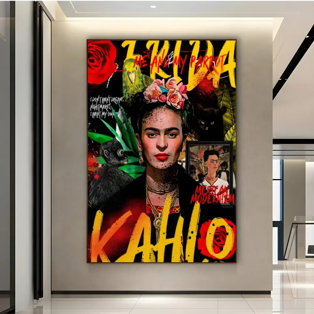 Frida Kahlo graffiti umění OGC