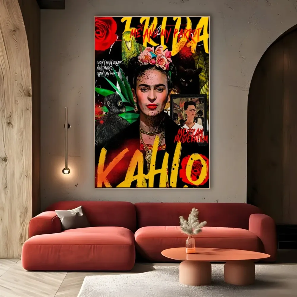 Frida Kahlo graffiti umění OGC