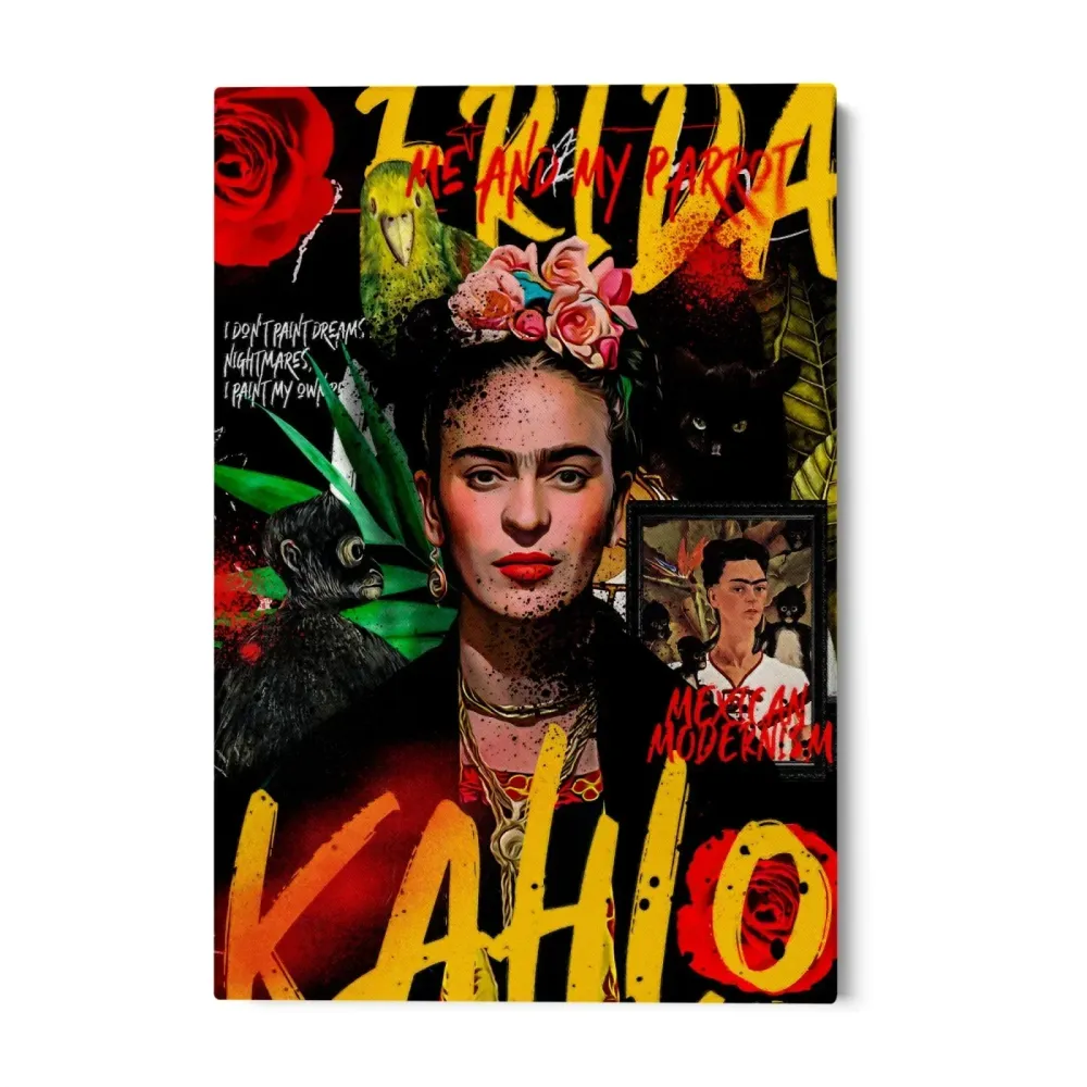 Frida Kahlo graffiti umění OGC