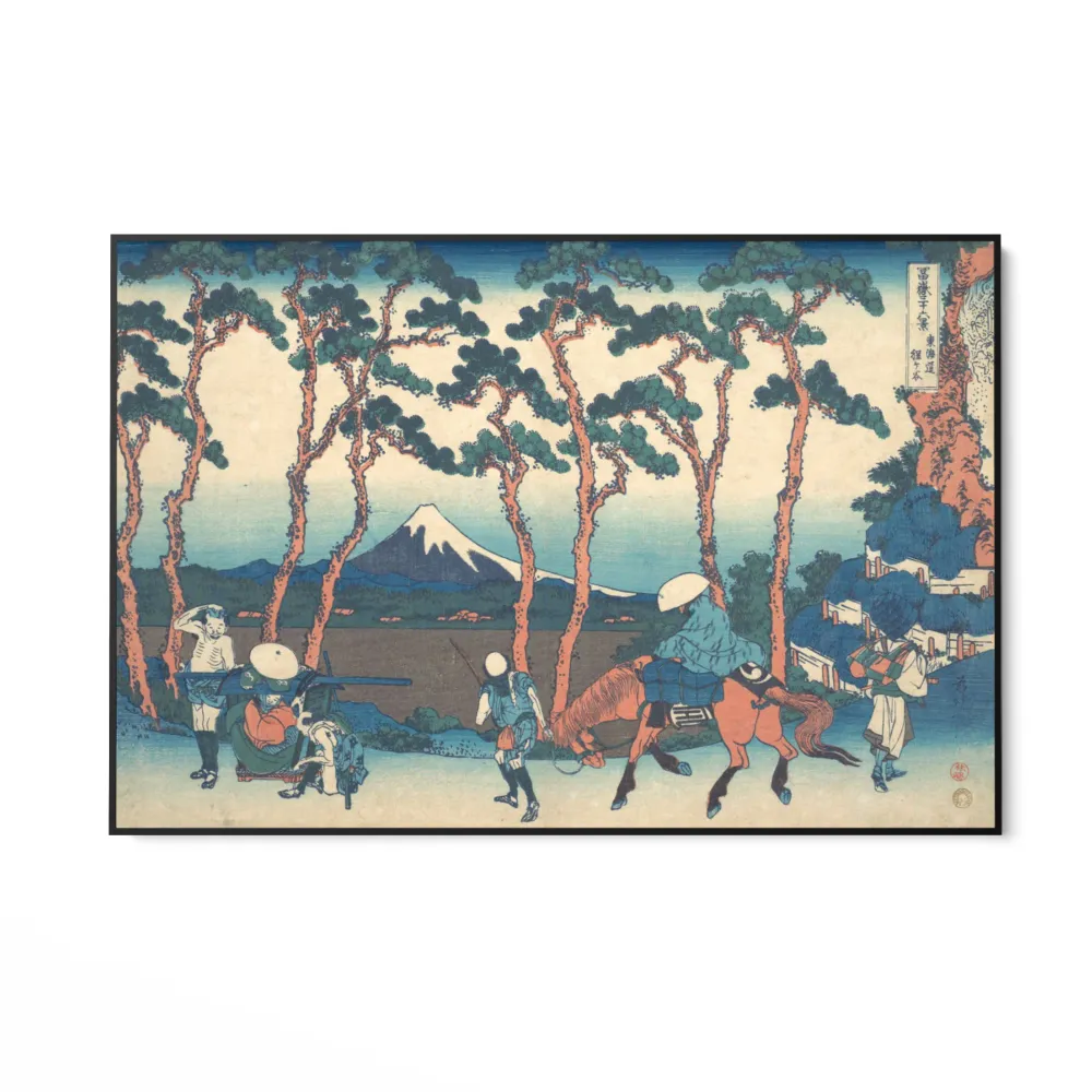 Hodogaya na Tókaidó, Katsushika Hokusai OGC