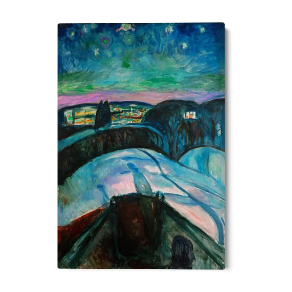 Hvězdná noc, Edvard Munch OGC
