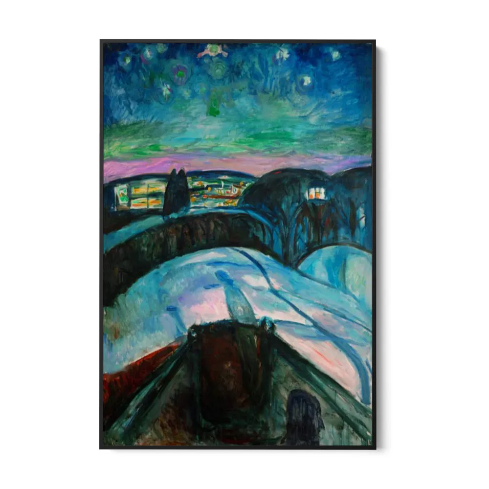 Hvězdná noc, Edvard Munch OGC