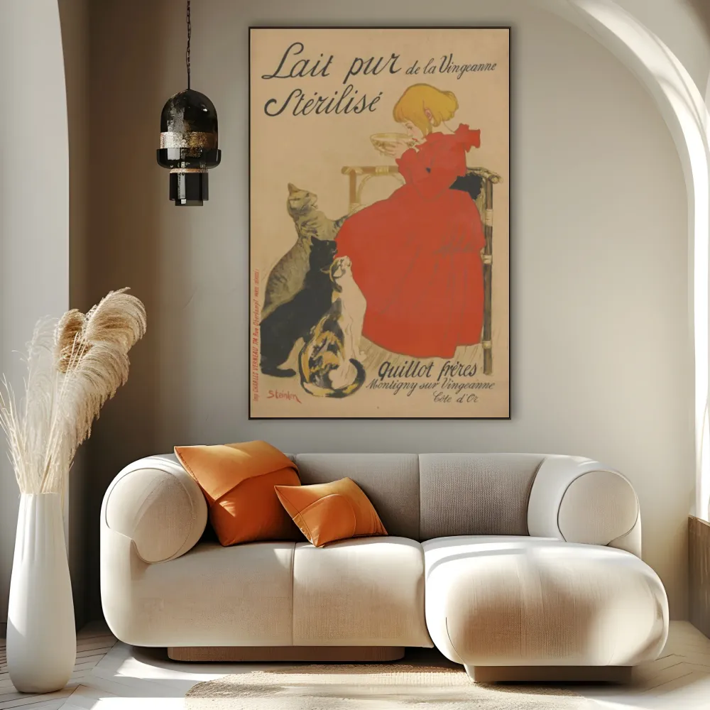 Čisté sterilizované mléko, Théophile Steinlen OGC