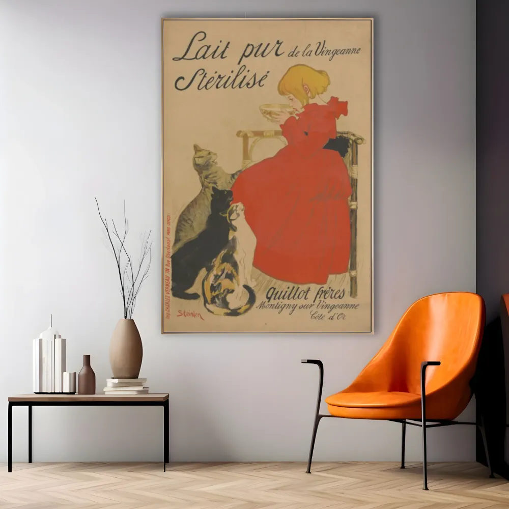 Čisté sterilizované mléko, Théophile Steinlen OGC