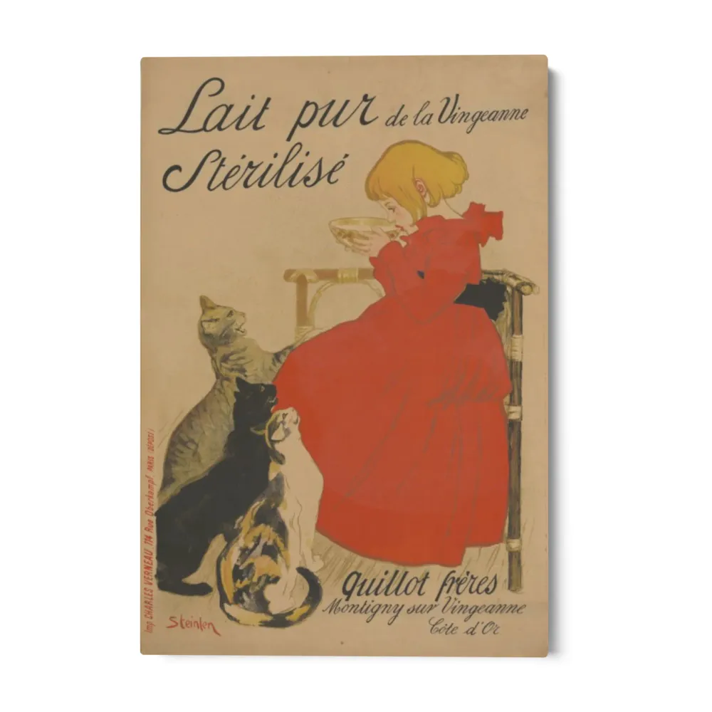 Čisté sterilizované mléko, Théophile Steinlen OGC