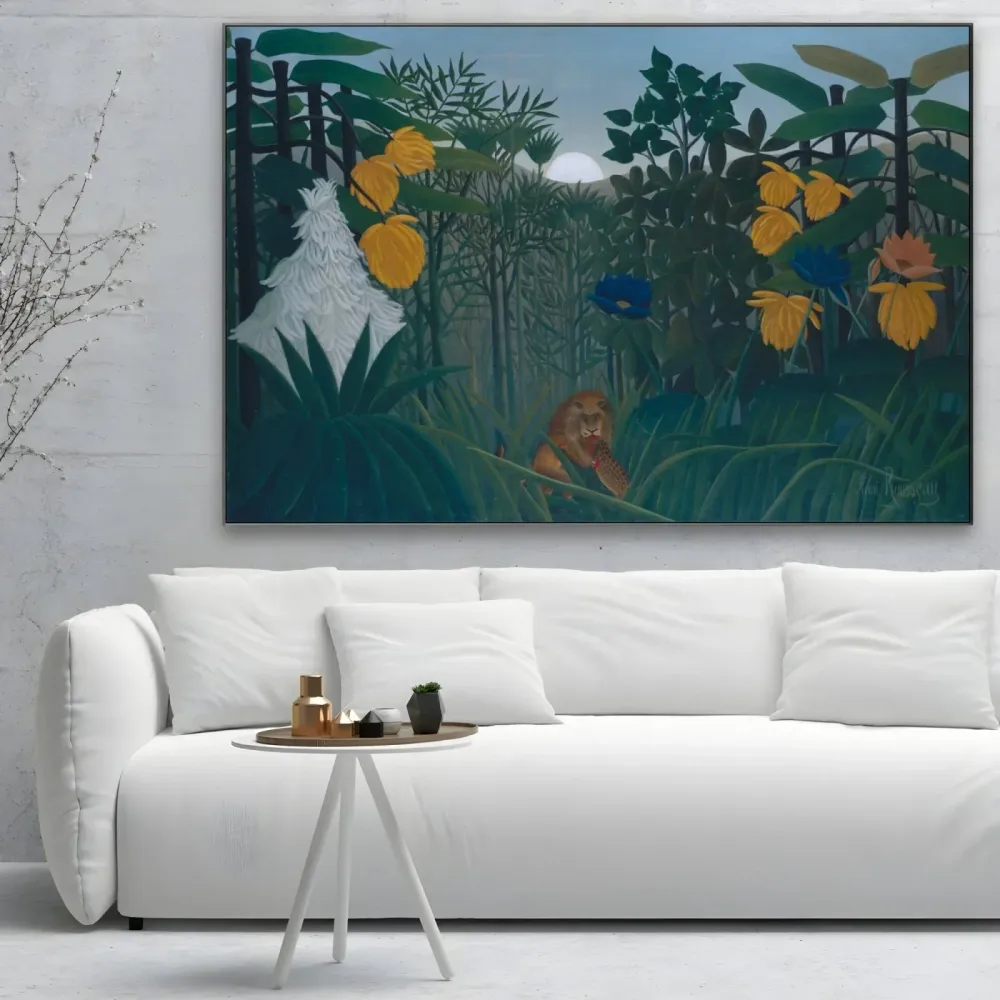 Jídlo lva, Henri Rousseau OGC