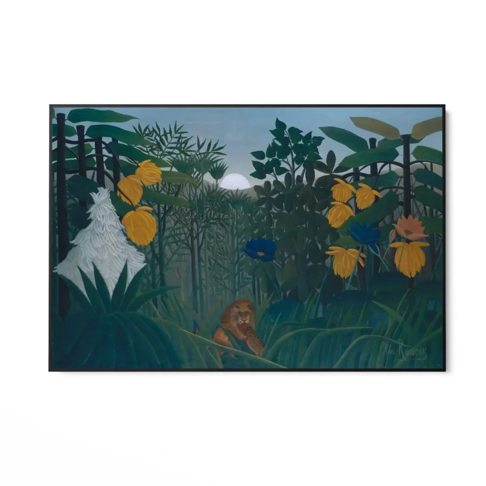 Jídlo lva, Henri Rousseau OGC