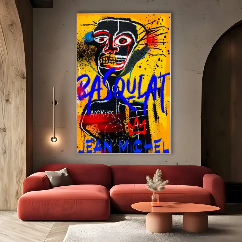 Jean Michel Basquiat Žlutá OGC