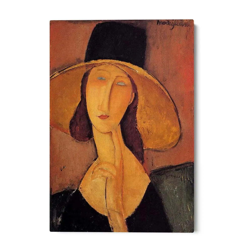 Jeanne Hébuterne s kloboukem, Amedeo Modigliani OGC
