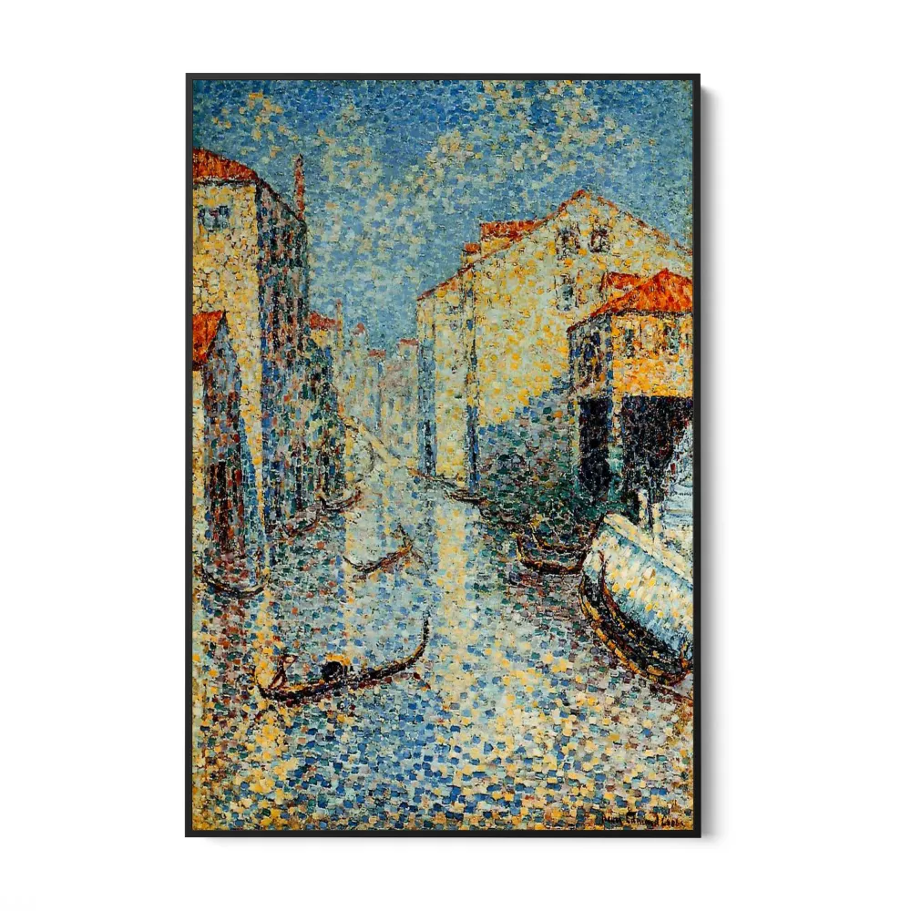 Kanál v Benátkách, Henri Edmond Cross OGC