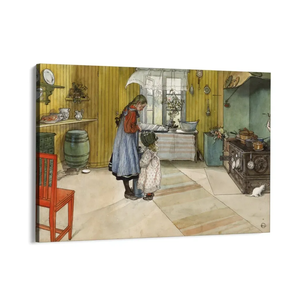 Kuchyně, Carl Larsson OGC