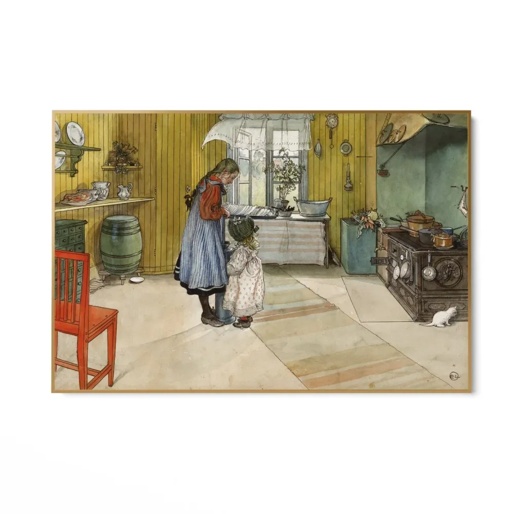 Kuchyně, Carl Larsson OGC