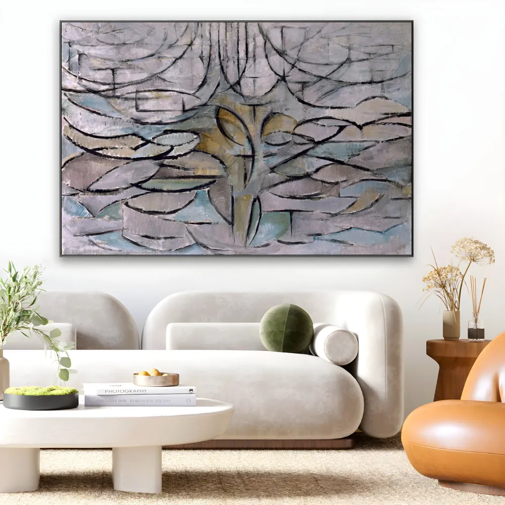 Kvetoucí jabloň, Piet Mondrian OGC