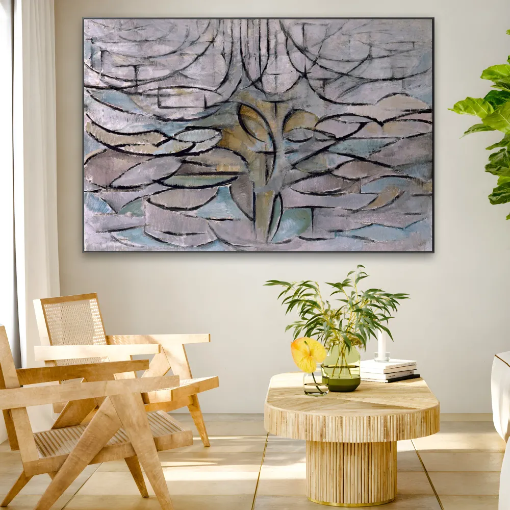 Kvetoucí jabloň, Piet Mondrian OGC