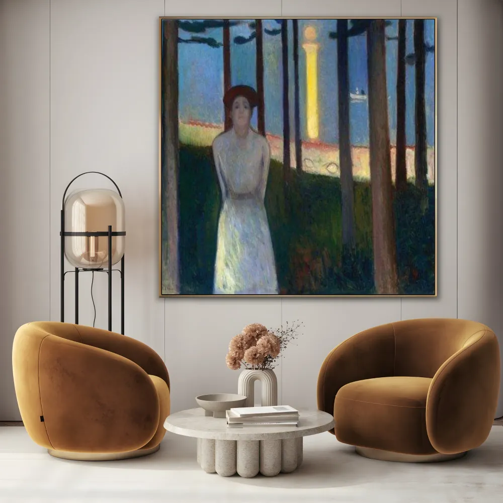 Letní noc, Edvard Munch OGC