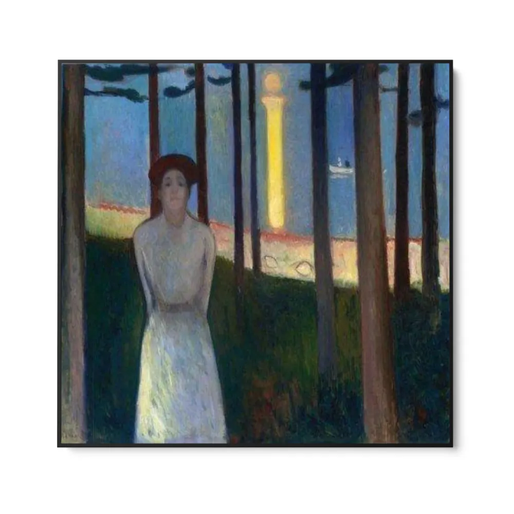 Letní noc, Edvard Munch OGC