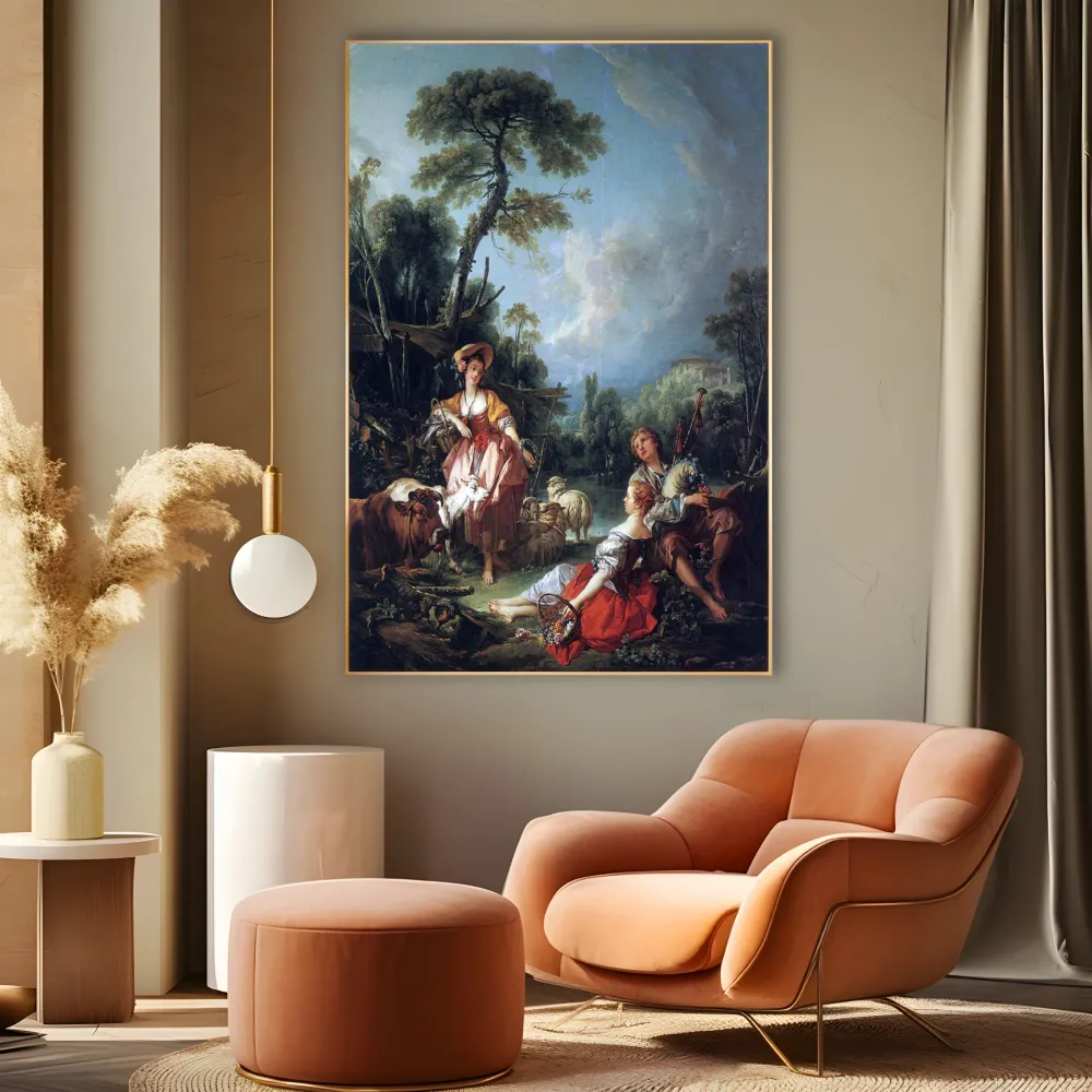 Letní pastorála, François Boucher OGC