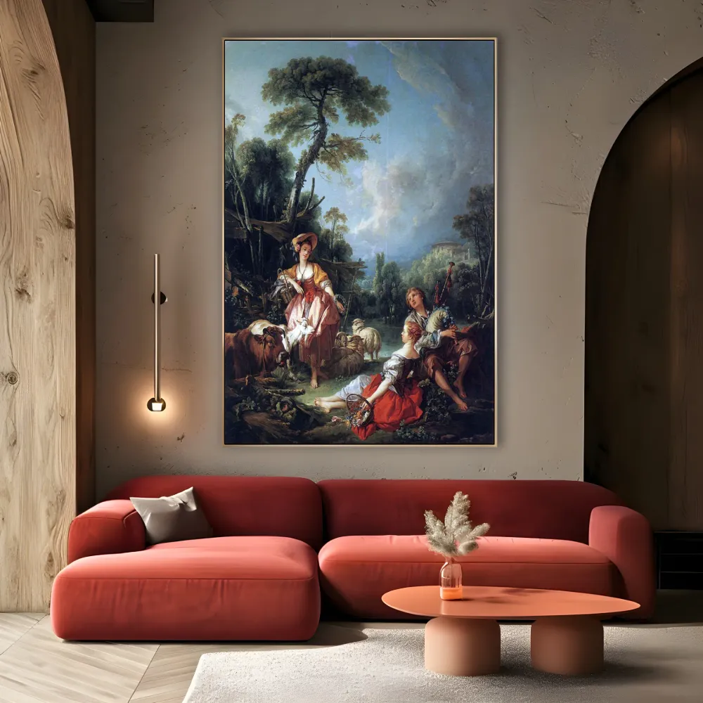 Letní pastorála, François Boucher OGC