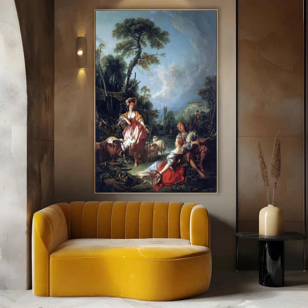 Letní pastorála, François Boucher OGC
