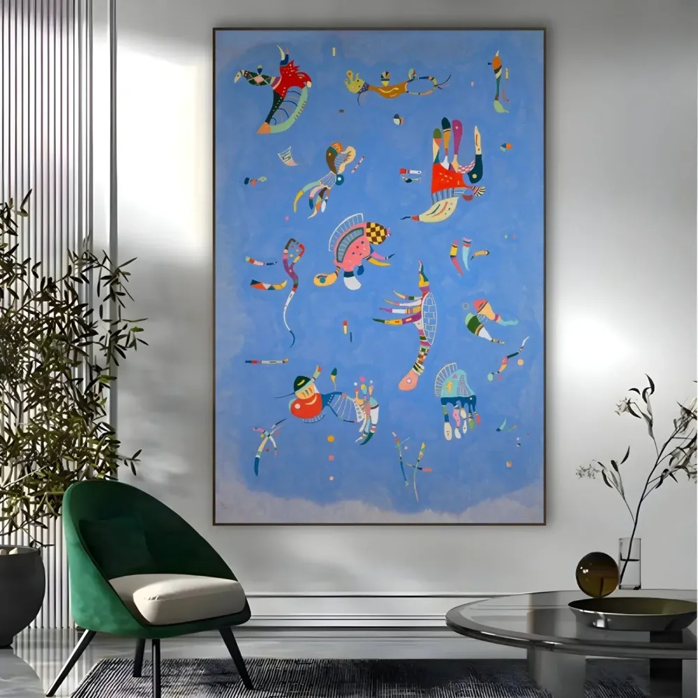 Modrá obloha, Wassily Kandinsky OGC
