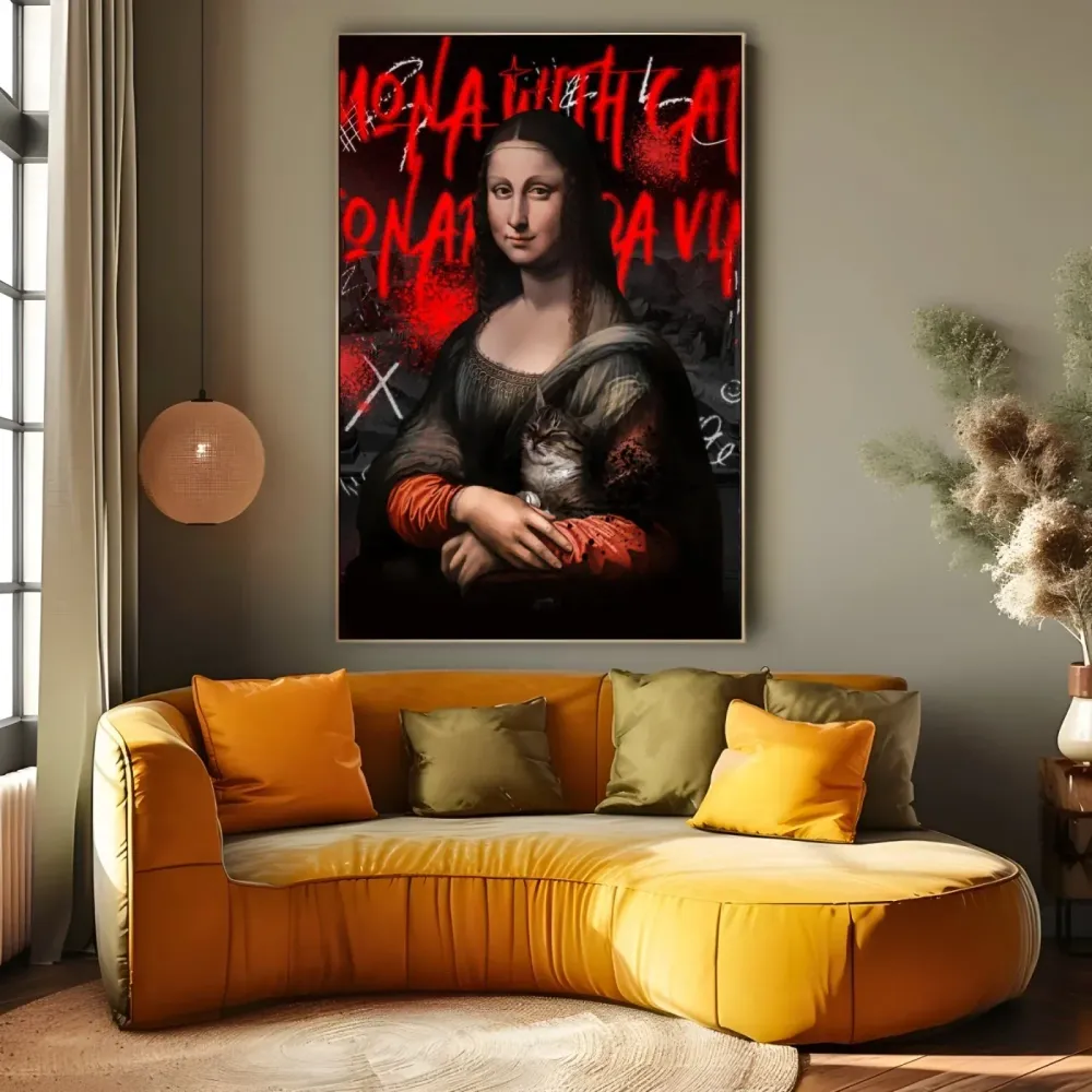 Mona Lisa graffiti OGC