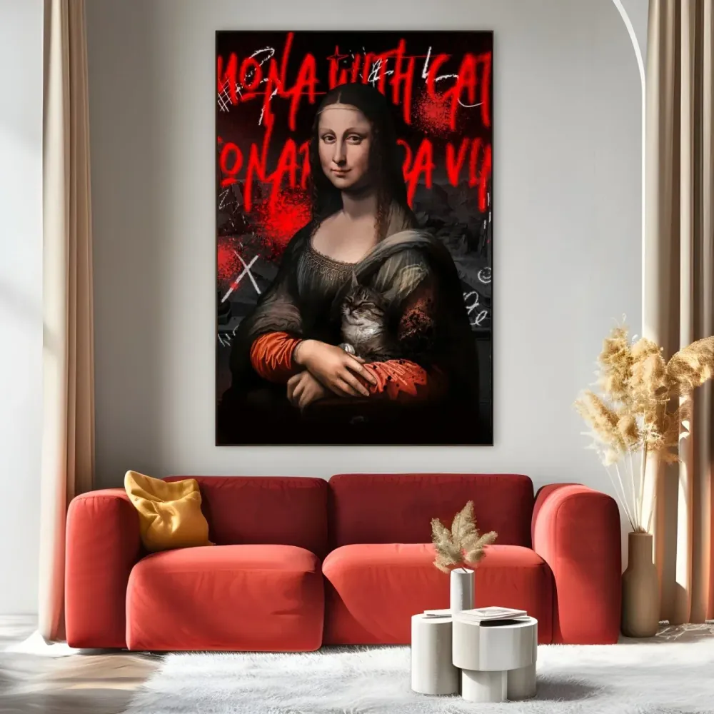 Mona Lisa graffiti OGC