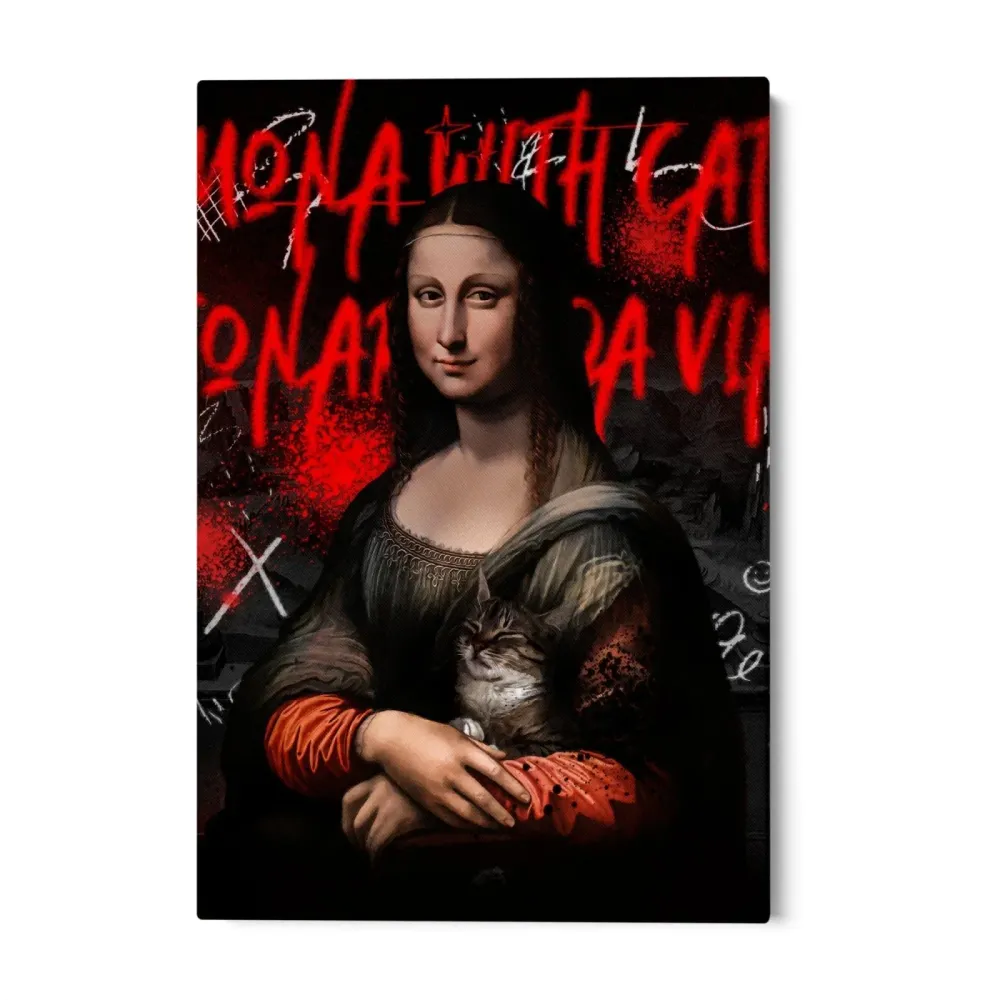 Mona Lisa graffiti OGC