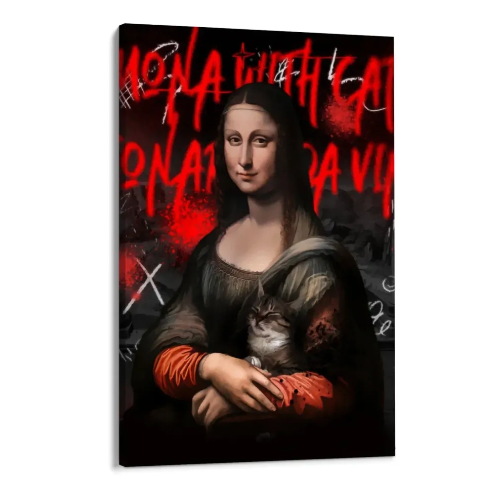 Mona Lisa graffiti OGC