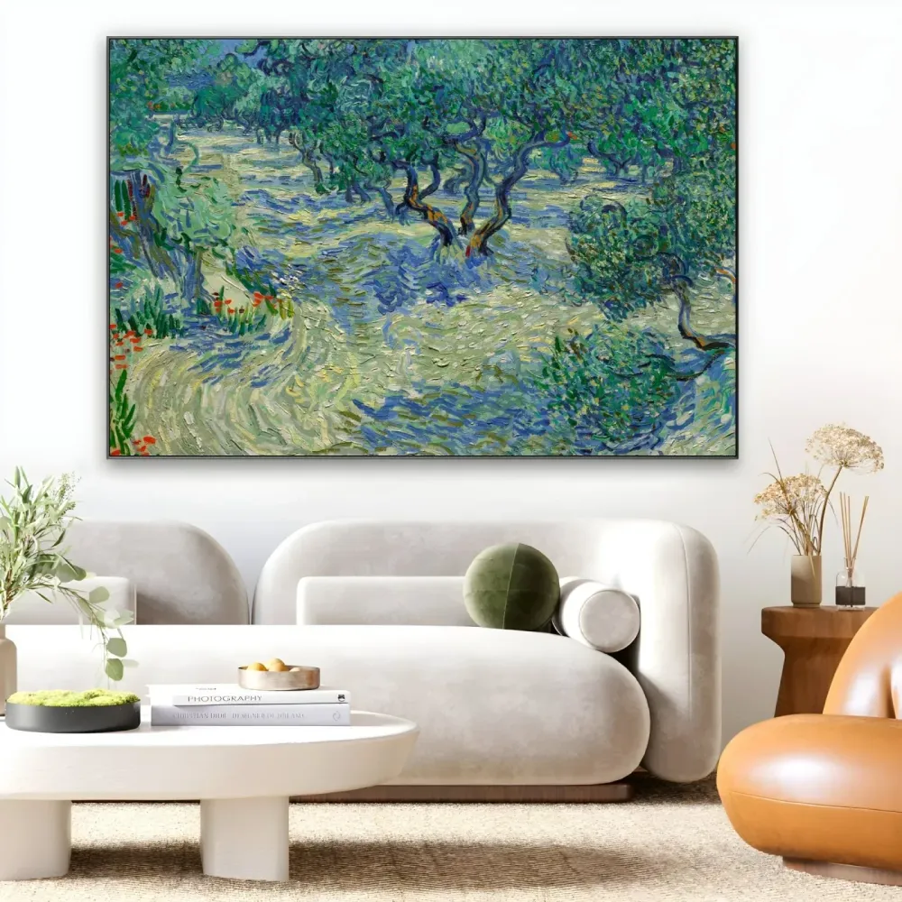 Olivový sad 1889, Vincent Van Gogh OGC