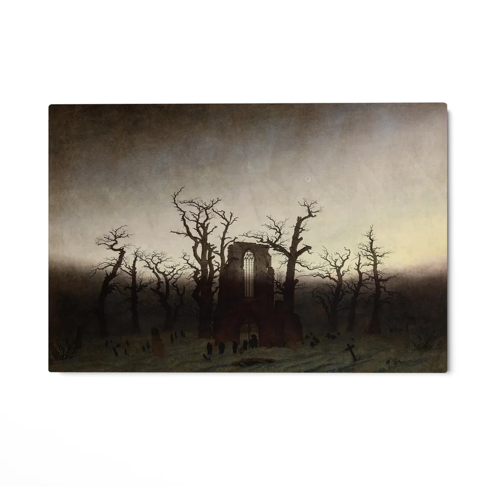 Opactví v dubovém háji, Caspar David Friedrich OGC
