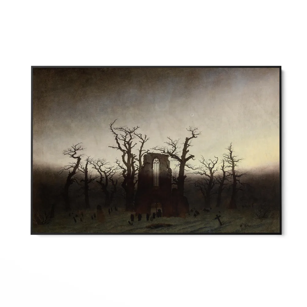 Opactví v dubovém háji, Caspar David Friedrich OGC