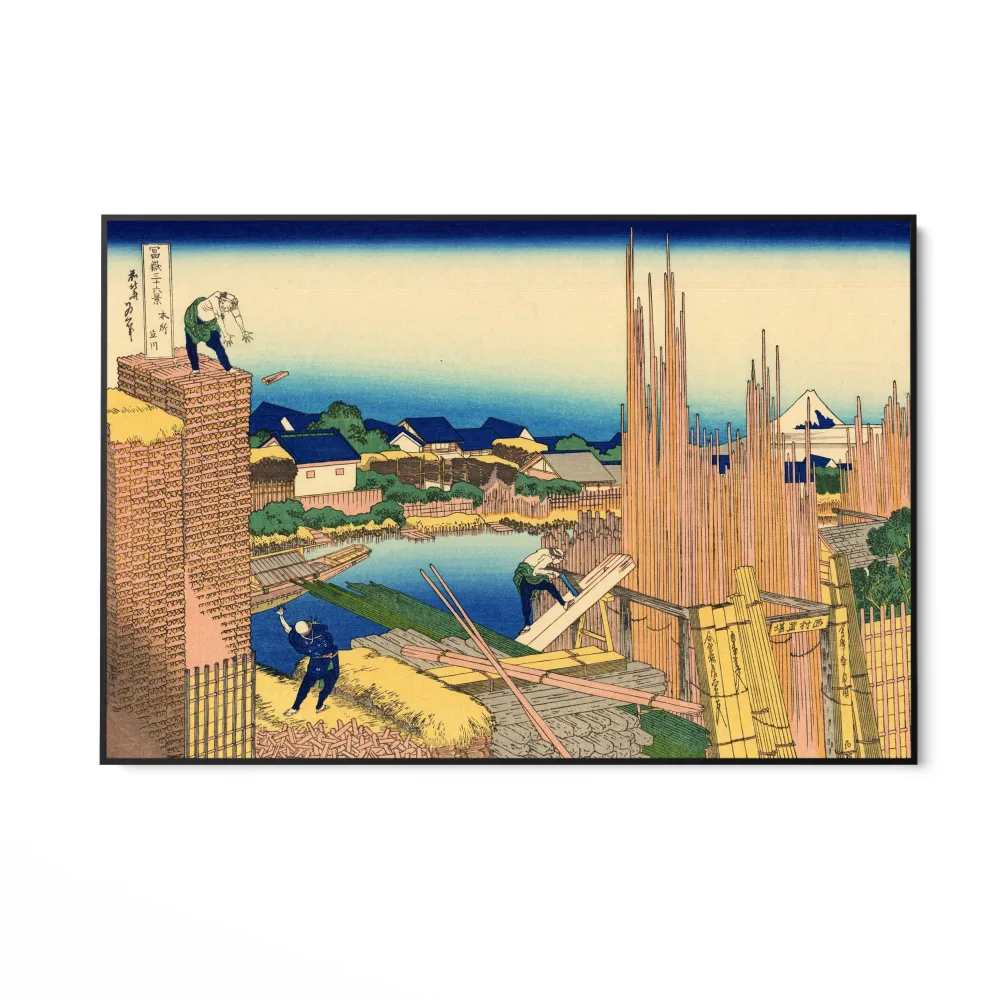 Pila Honjo, Katsushika Hokusai OGC