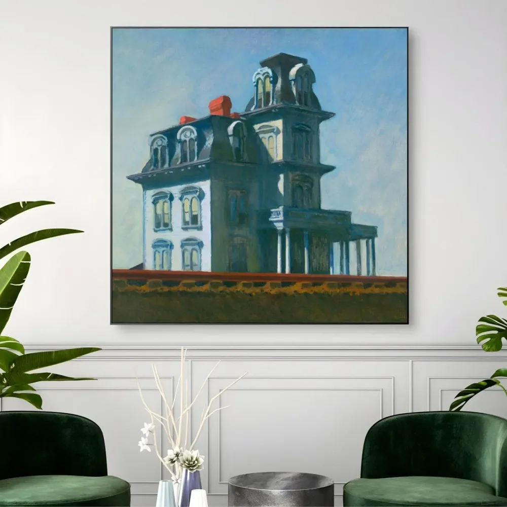 Dům podél železnice, Edward Hopper OGC